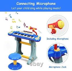 37-Key Piano Keyboard, Electronic Musical Instrument Educational Toy Electron