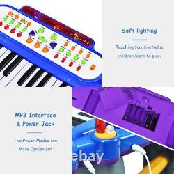 37-Key Piano Keyboard, Electronic Musical Instrument Educational Toy Electron