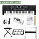 3 Teaching Modes For Beginners, 61 Key Keyboard With Piano Stand, Piano Bench