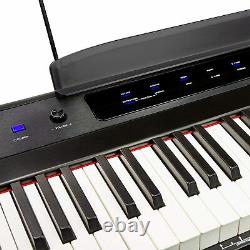 49/54/61/88 Key Portable Electric Keyboard Piano With Sheet Music Stand US Stock