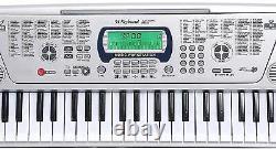 54 Key Electronic Musical Piano Keyboard with LCD Display, Adapter, Microphone