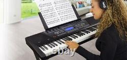 54 Key Portable Electronic Keyboard, Interactive LCD Screen & Piano Teaching App