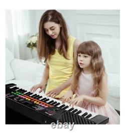 54 Keys Kids Music electronic Key Board Piano With Mic and adapter