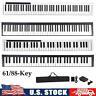 61/88 Key Electronic Keyboard Music Electric Digital Piano With Sustain Pedal