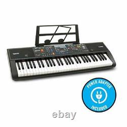 61-Key Digital Electric Piano Keyboard & Sheet Music Stand Portable