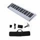 61 Key Digital Smart Piano Midi Keyboard Rechargeable Musical Instrument Kit+bag
