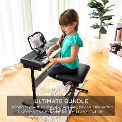 61-Key Electronic Keyboard Piano Portable Electric Keyboard Complete Beginner Ke
