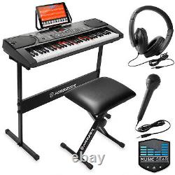 61-Key Electronic Keyboard Portable Digital Music Piano