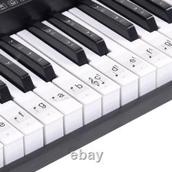 61-Key Electronic Piano Electric Organ Music Keyboard with Stand, Microphone and