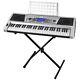 61 Key Electronic Piano Keyboard Music Key Board Organ With X Stand Portable