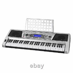61 Key Music Digital Electronic Keyboard Electric Piano LCD Organ Music Sheet