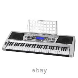 61 Key Music Digital Keyboard Electric Piano LCD Organ Talent Practice Show Gift