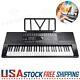61 Key Music Electronic Keyboard Electric Digital Piano Organ For Kids Beginner