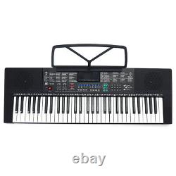 61 Key Music Electronic Keyboard Electric Digital Piano Organ with LED Displays