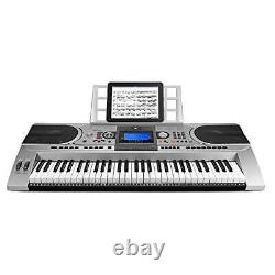 61 Key Piano Keyboard, Musical Digital Touch Sensitive Keyboard Electronic