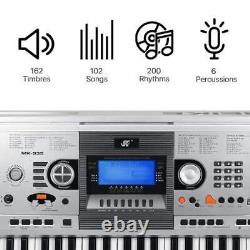 61 Key Piano Keyboard, Musical Digital Touch Sensitive Keyboard Electronic