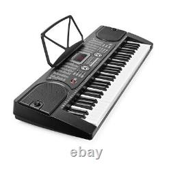 61 Key Piano- Portable Musical Instrument With Microphone And Sticker Sheet