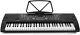 61 Key Portable Electronic Keyboard Piano W Stand, Headphones, Microphone, Music