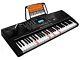 61-key Portable Electronic Keyboard Piano Withlighted Full Size Keys, Lcd