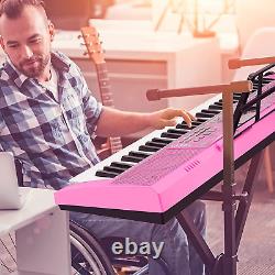 61 Keys Keyboard Piano Lighted Keys for Kids Teens Beginners Birthday Best Gift