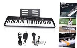 61 keys piano keyboard, Electronic Digital Piano Music Keyboard with