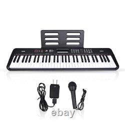 61 keys piano keyboard, Electronic Digital Piano Music Keyboard with