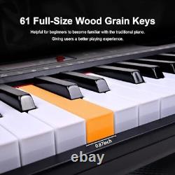 61 keys piano keyboard, Electronic Digital Piano Music Keyboard with