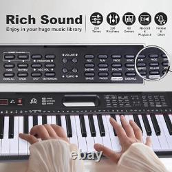 61 keys piano keyboard, Electronic Digital Piano Music Keyboard with