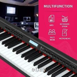 88 Key Digital Piano, Electric Keyboard Piano for Adult with Music Stand+ Bench