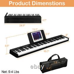 88-Key Electic Piano Digital Bluetooth Musical Instrumen for Beginne Kids Adult