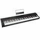 88 Key Electric Digital Music Electronic Keyboard Piano Black With Speakers