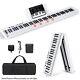 88 Key Electric Digital Piano Keyboard Weighted Key Withpedal, Power Supply And Bag