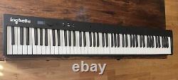 88 Key Electric Piano Keyboard Portable Semi Weighted Full Size Key withPedal &Bag