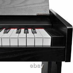 88-Key Electronic Keyboard Portable Digital Music Piano with Music Stand Classic