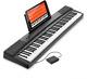 88-key Electronic Keyboard Portable Digital Music Piano With Touch Sensitive Key