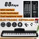 88-key Electronic Piano Keyboard Musical Instrument With Sustain Pedal Kids Gift