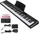 88-key Full Size Electric Piano Keyboard Set, Digital Piano With Sustain Pedal