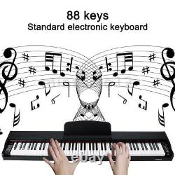 88-Key Piano Keyboard 53 Inch Electronic Musical Instrument Audio Input USB