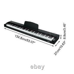88-Key Piano Keyboard 53 Inch Electronic Musical Instrument Audio Input USB