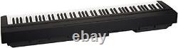 88-Key Weighted Action with Sustain Pedal and Power Digital Piano Black P71