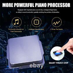 88 Keys Digital Electronic Roll Up Piano Keyboard 128 Tones Rechargeable