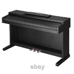 88 Keys Electric Piano Digital LCD Keyboard with Music Stand+Adapter+3-Pedal Board