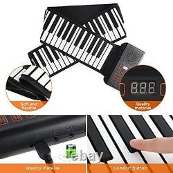 88 Keys Roll-up Piano Portable Electronic Piano for Kids, PT88 Flexible 88-keys
