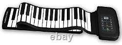 88 Keys Roll up Piano, Soft Silicone Electronic Music Folding Piano Keyboard, 14