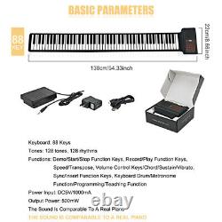 88 Keys Smart Digital Piano Keyboard Portable Kid Electronic Musical Instrument