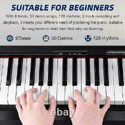 88 weighted Keys Digital Music Piano Keyboard US Electronic Instrument