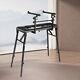 Adjustable Double Piano Keyboard Stand 2tier Studio Stage Mixer Laptop Mount Usa