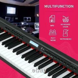Adults Digital Piano, 88 Keys Electric Keyboard Piano for Beginner withMusic Stand