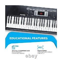Alesis Melody 61 Key Keyboard Piano for Beginners with Speakers, Stand, Bench