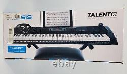 Alesis Melody 61 MKII 61-Key Digital Piano Bench Music Rest Mic & Headphones NEW